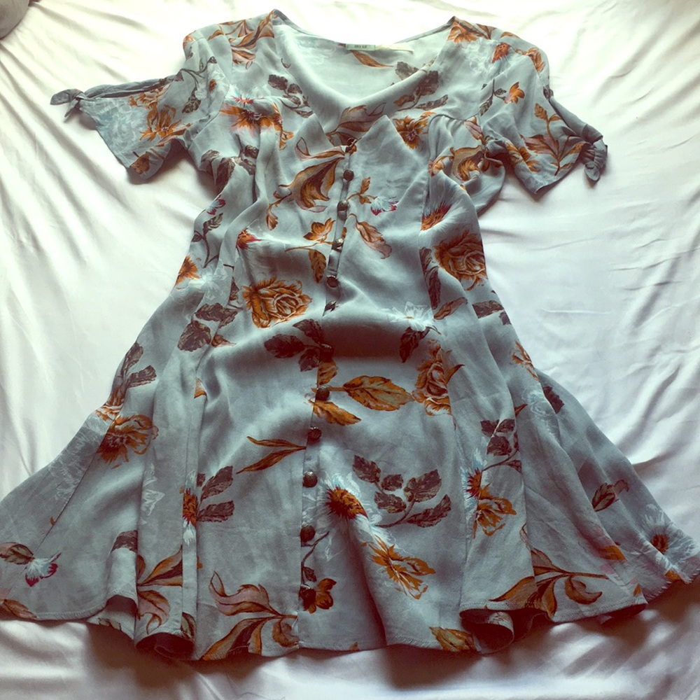 Kimchi Blue Urban Outfitters Button-up Dress